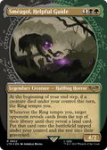 Smeagol, Helpful Guide (Showcase) (Surge Foil) (LTR-822) - The Lord of the Rings: Tales of Middle-earth: (Showcase) (Borderless) Foil
