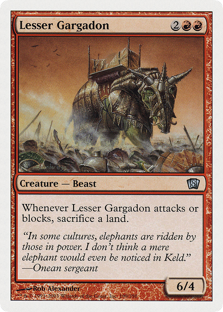 Lesser Gargadon (8ED-199) - 8th Edition