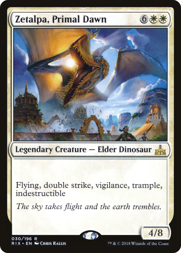 Zetalpa, Primal Dawn (PPM20-030) - Rivals of Ixalan Promos Foil