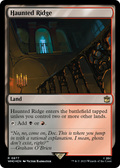 Haunted Ridge (Surge Foil) (WHO-877) - Doctor Who Foil