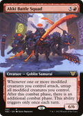 Akki Battle Squad (Extended Art) (NEC-057) - Neon Dynasty Commander: (Extended Art)