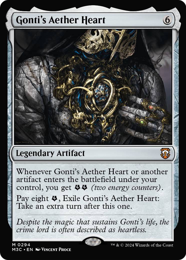 Gonti's Aether Heart (M3C-294) - Modern Horizons 3 Commander