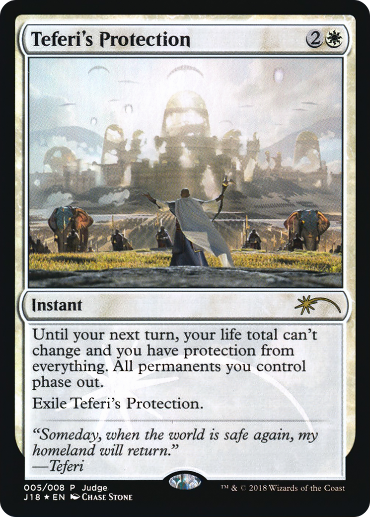 Teferi's Protection (J18) (JDG-005) - Judge Gift Cards 2018 Foil