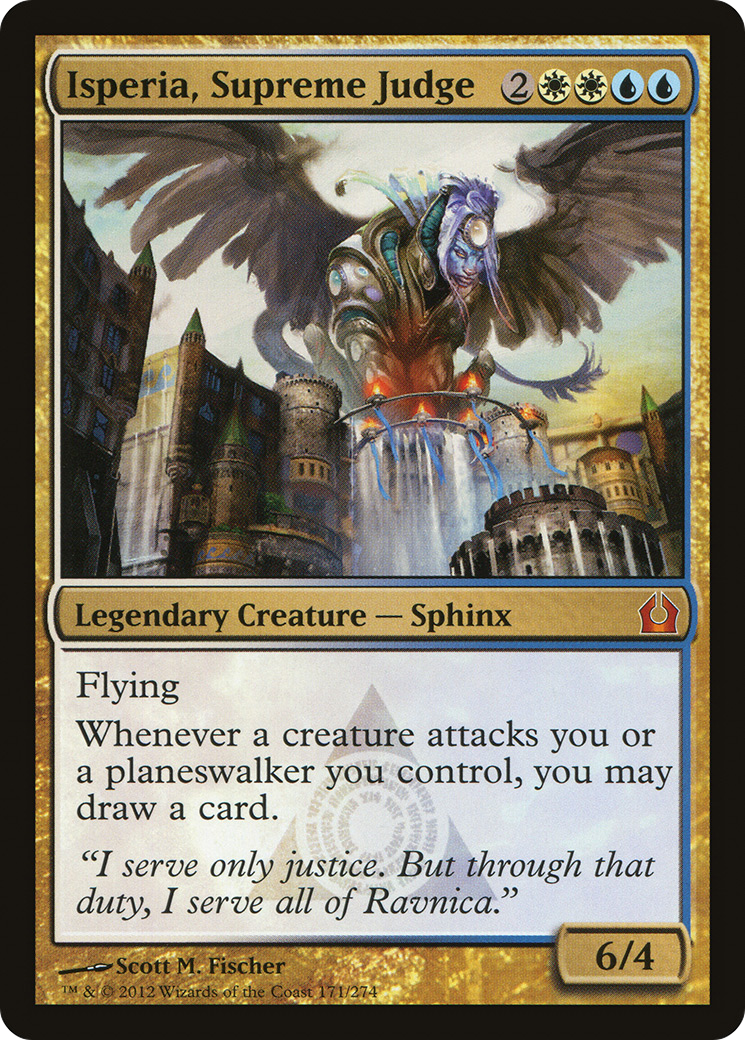Isperia, Supreme Judge (RTR-171) - Return to Ravnica Foil
