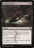 Murderous Cut (KTK-081) - Khans of Tarkir Foil