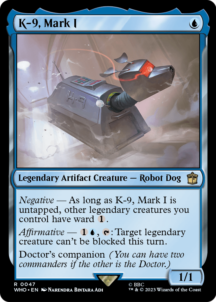 K-9, Mark I (WHO-047) - Doctor Who