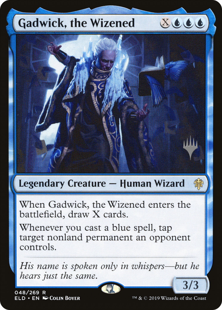 Gadwick, the Wizened (PPELD-048) - Throne of Eldraine Promos