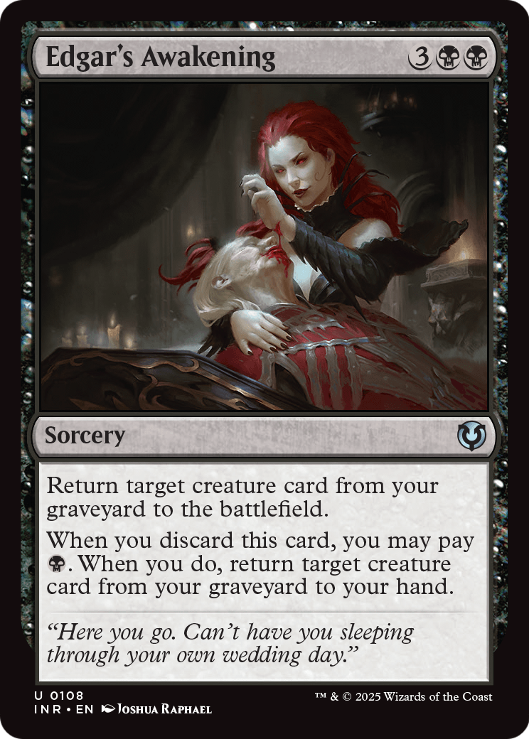 Edgar's Awakening (INR-108) - Innistrad Remastered