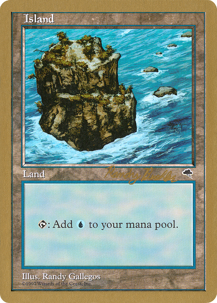 Island (Rocky Path) - 1998 Randy Buehler (TMP) (WCD-) - World Championship Decks 1998