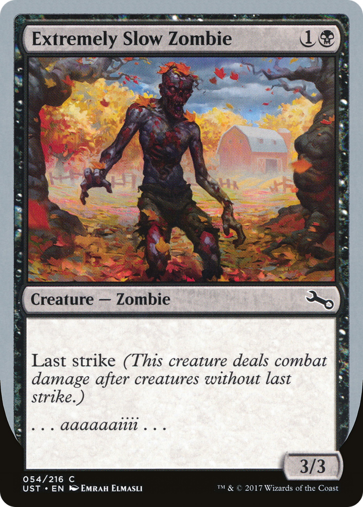 Extremely Slow Zombie (B) (UST-54B) - Unstable