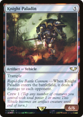 Knight Paladin (Surge Foil) (40K-160) - Warhammer 40,000 Commander Foil