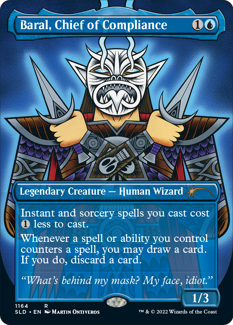 Baral, Chief of Compliance (SLD-1164) - Secret Lair Drop (Borderless) Foil