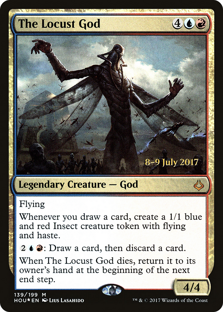 The Locust God (PRE-139S) - Hour of Devastation Promos Foil