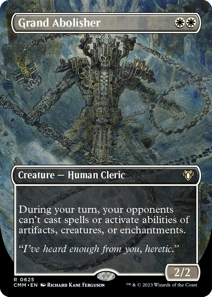 Grand Abolisher (Borderless) (CMM-625) - Commander Masters