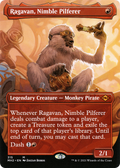 Ragavan, Nimble Pilferer (Borderless) (MH2-315) - Modern Horizons 2 (Borderless) Foil