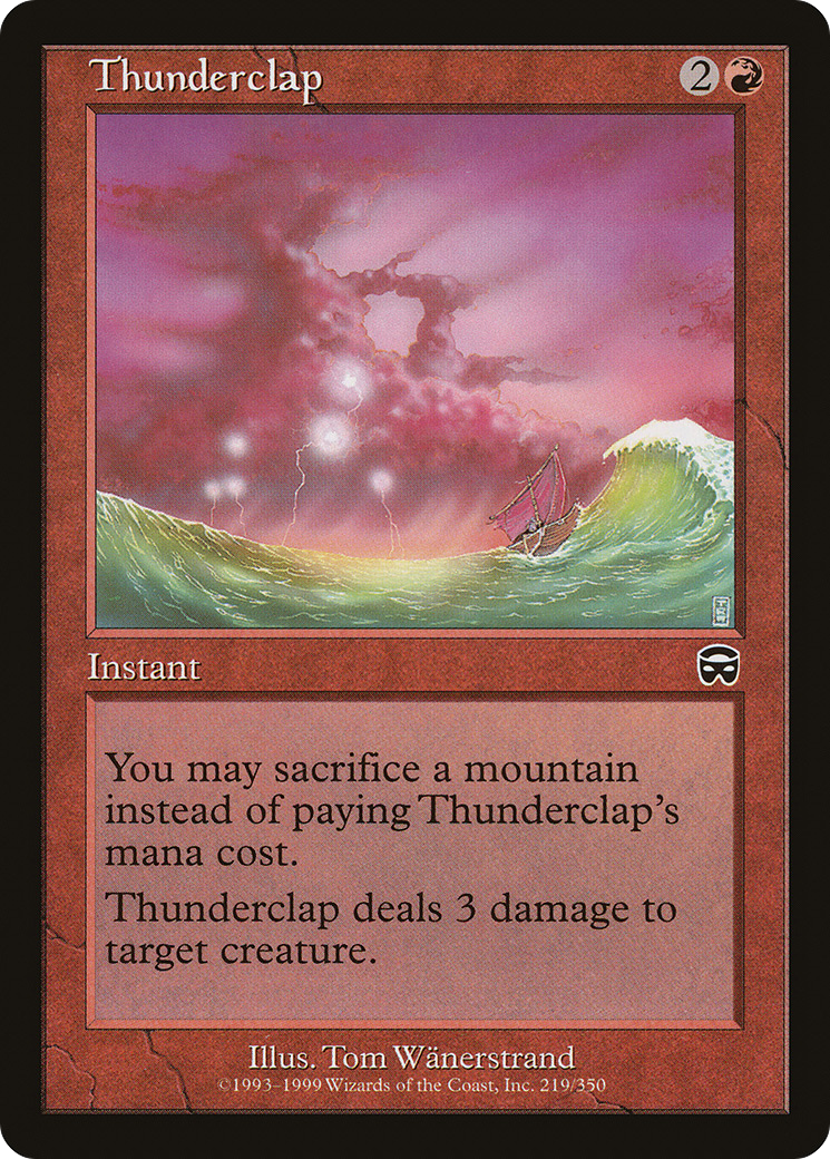 Thunderclap (MMQ-219) - Mercadian Masques