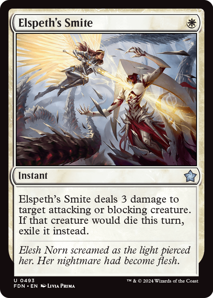 Elspeth's Smite (FDN-493) - Foundations