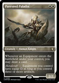 Puresteel Paladin (Foil Etched) (CMM-469) - Commander Masters Foil