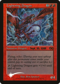 Lightning Dragon (PRE-004) - Urza's Saga Promos Foil