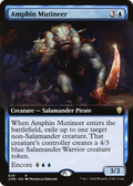 Amphin Mutineer (Extended Art) (CMR-629) - Commander Legends: (Extended Art)