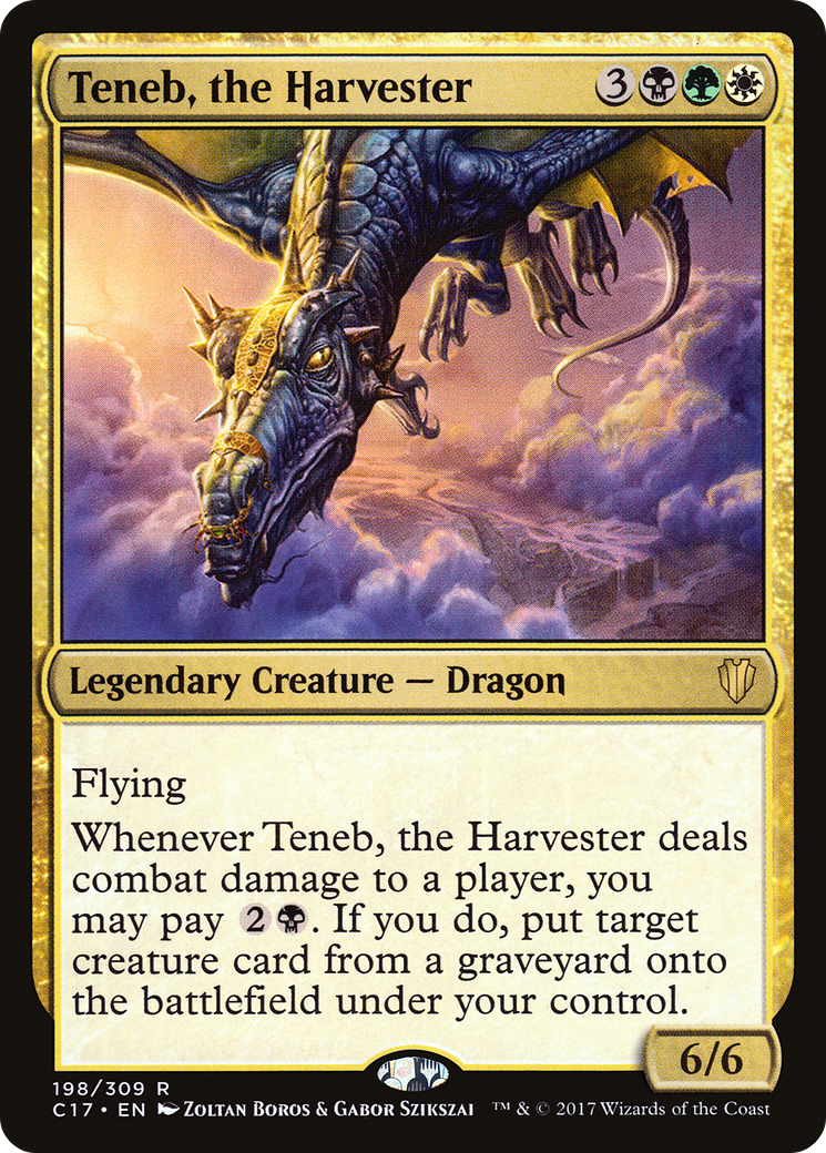 Teneb, the Harvester (C17-198) - Commander 2017