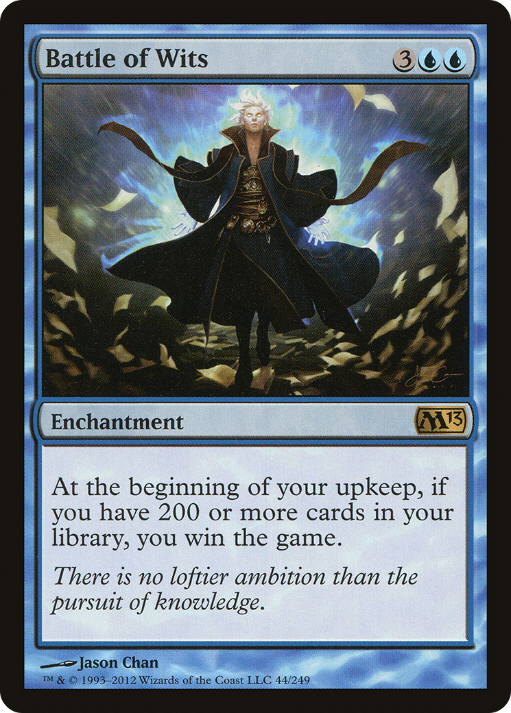 Battle of Wits (M13-044) - Magic 2013 Foil