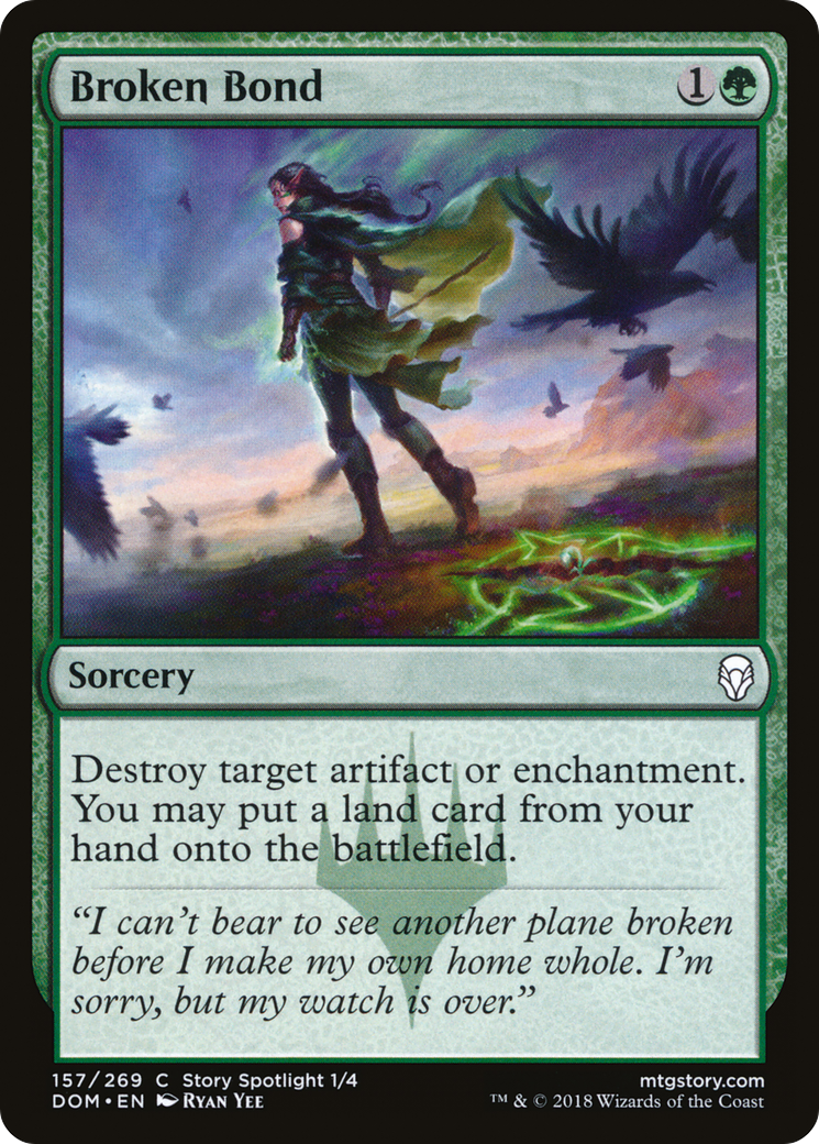 Broken Bond (DOM-157) - Dominaria Foil