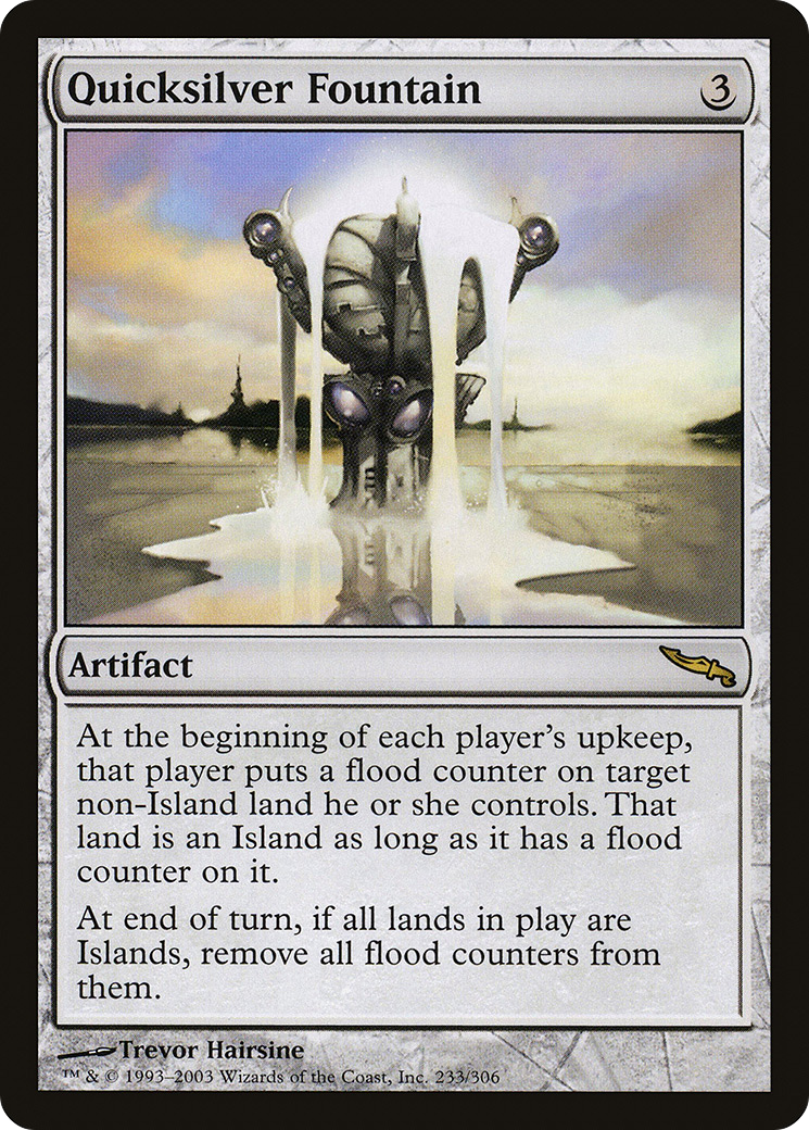 Quicksilver Fountain (MRD-233) - Mirrodin Foil