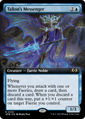 Talion's Messenger (Extended Art) (WOE-335) - Wilds of Eldraine: (Extended Art) Foil