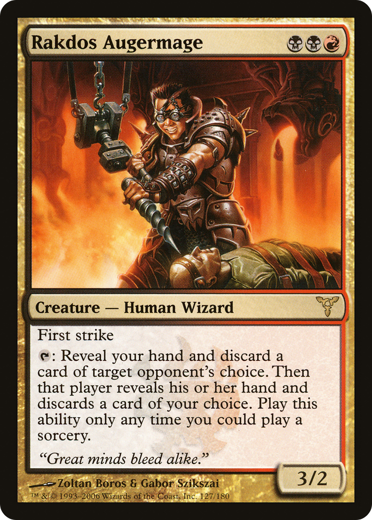 Rakdos Augermage (DIS-) - Dissension Foil