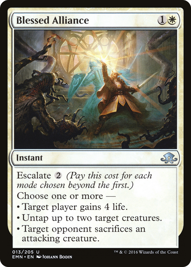 Blessed Alliance (EMN-013) - Eldritch Moon Foil