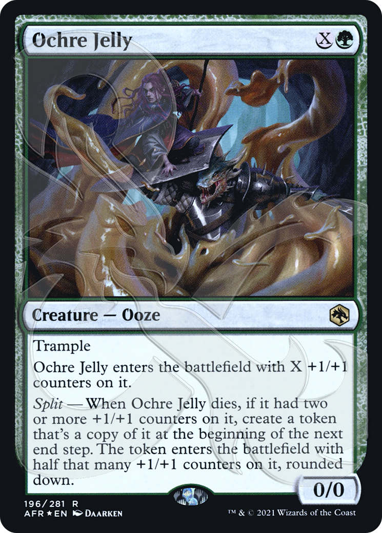 Ochre Jelly (AFR&-196) - Adventures in the Forgotten Realms Promos Foil