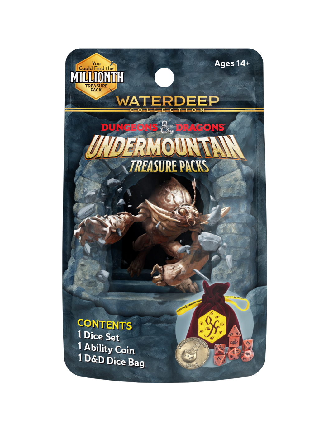 D&D Undermountain Treasure Pack Dice Set