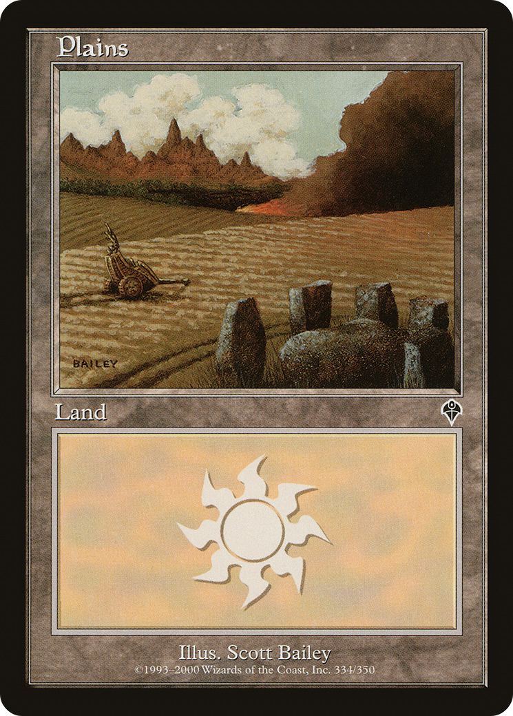Plains (334) (INV-334) - Invasion Foil