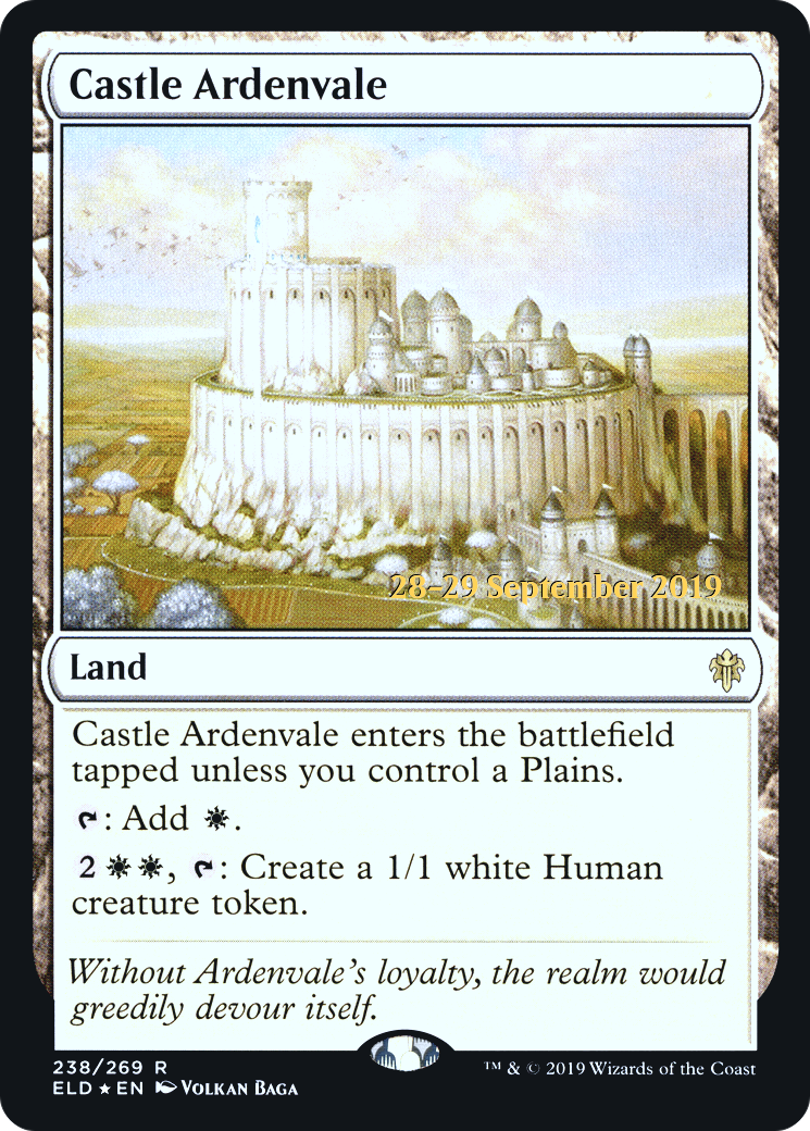 Castle Ardenvale (PRE-238S) - Throne of Eldraine Promos Foil