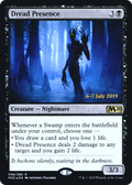Dread Presence (PRE-96S) - Core Set 2020 Promos Foil