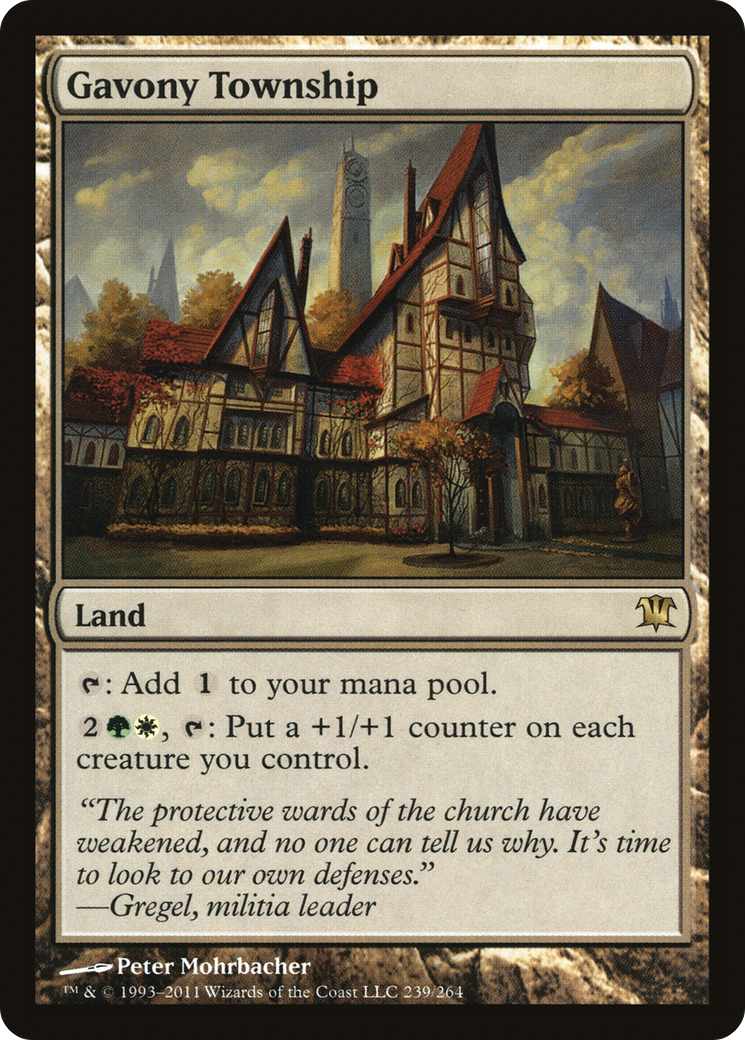 Gavony Township (ISD-239) - Innistrad Foil