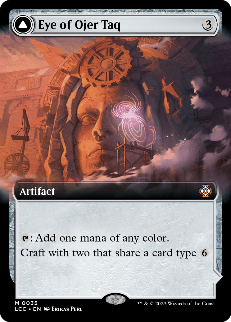 Eye of Ojer Taq (Extended Art) (LCC-035) - The Lost Caverns of Ixalan Commander: (Extended Art)
