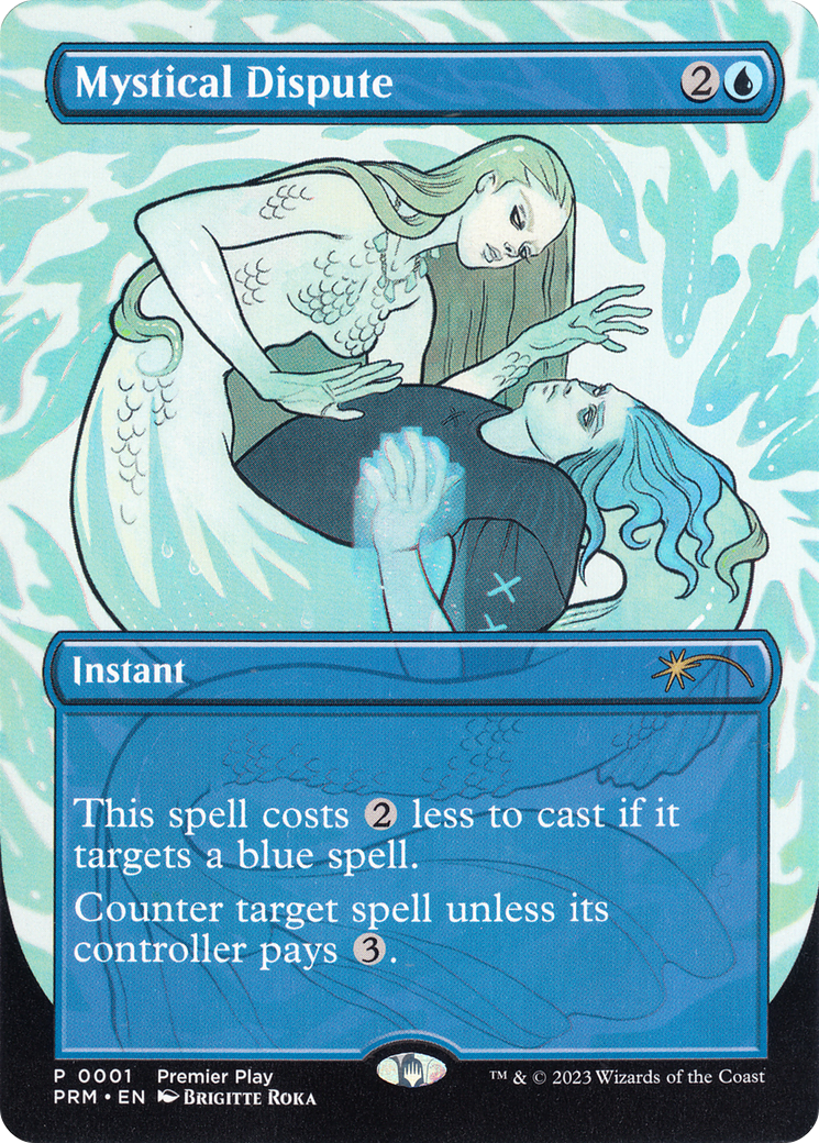 Mystical Dispute (PTP-001) - Regional Championship Qualifiers 2023 (Borderless) Foil