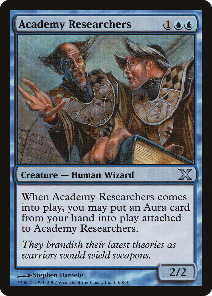 Academy Researchers (10E-063) - Tenth Edition Foil