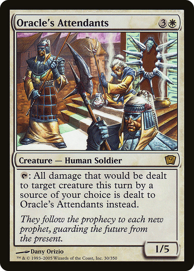 Oracle's Attendants (9ED-030) - 9th Edition Foil