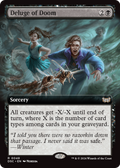 Deluge of Doom (Extended Art) (DSC-048) - Duskmourn: House of Horror Commander: (Extended Art)