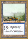 Brushland - 1996 Eric Tam (ICE) (WCD-) - Pro Tour Collector Set