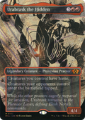 Urabrask the Hidden (Halo Foil) (MUL-153) - Multiverse Legends: (Showcase) (Borderless) Foil