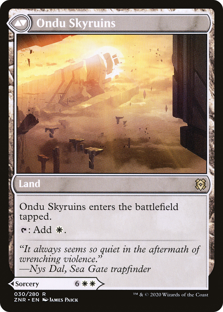 Ondu Inversion (ZNR-030) - Zendikar Rising