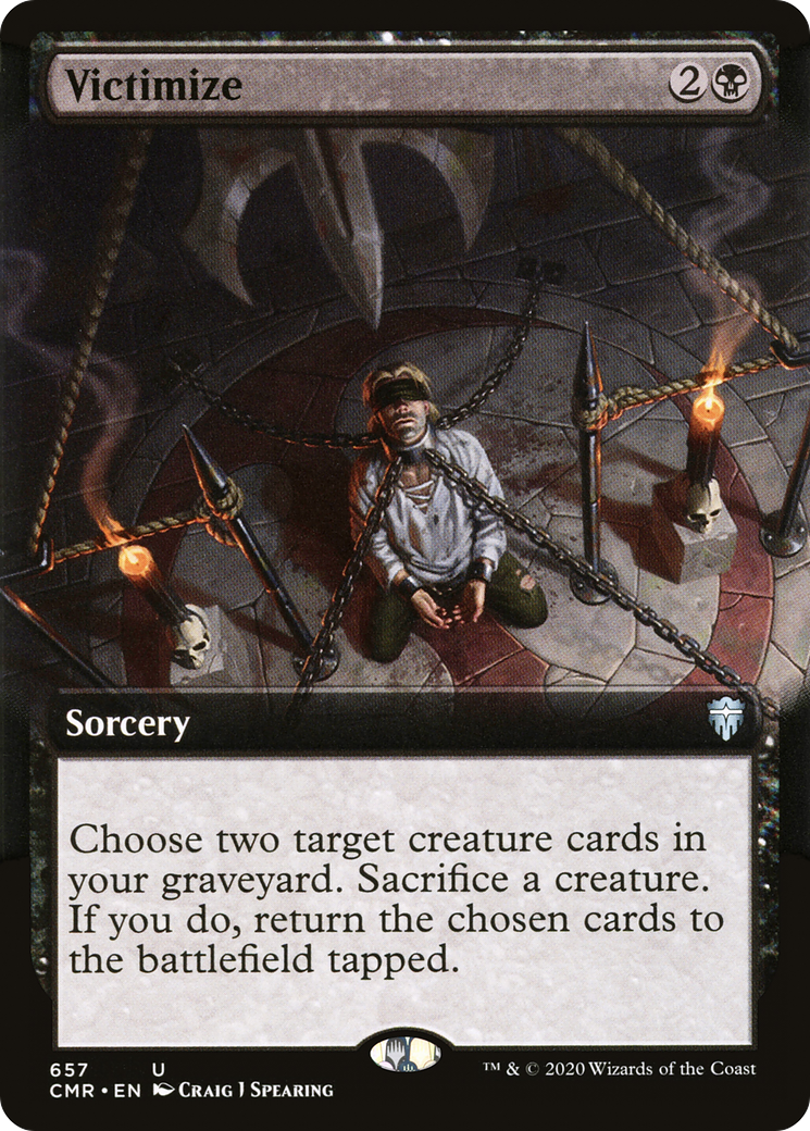 Victimize (Extended Art) (CMR-657) - Commander Legends: (Extended Art)