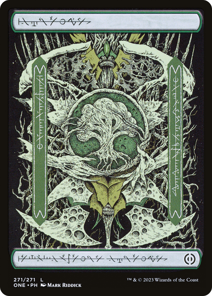 Forest (271) - Full Art (ONE-271) - Phyrexia: All Will Be One Foil