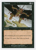 Nausea (7ED-148) - 7th Edition Foil