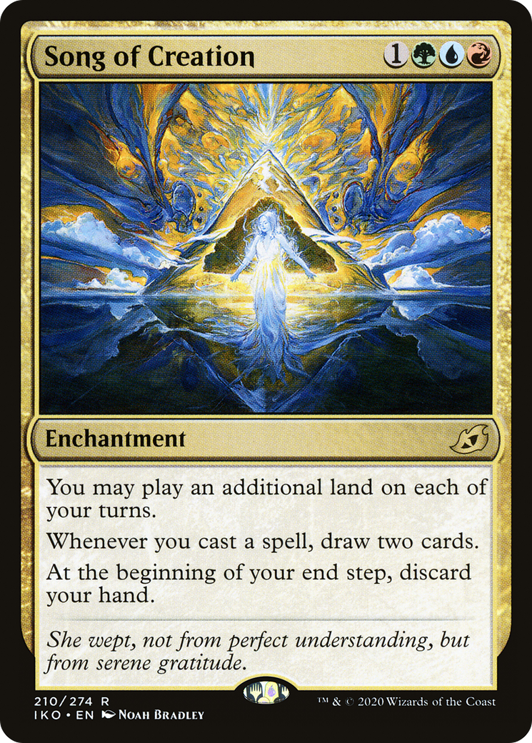 Song of Creation (IKO-210) - Ikoria: Lair of Behemoths Foil