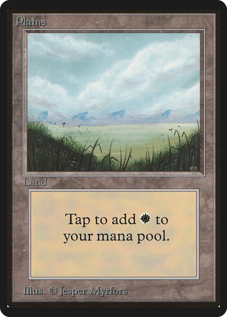Plains (A) (LEB-) - Limited Edition Beta